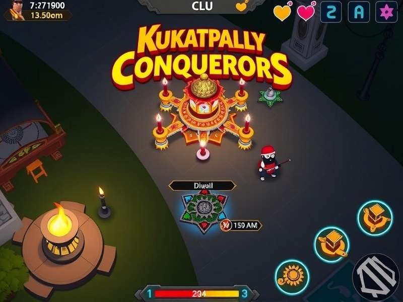 Kukatpally Conquerors Diwali event screenshot